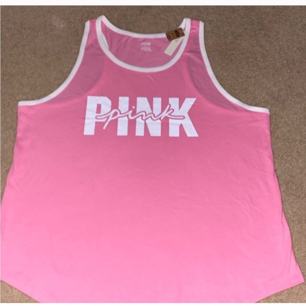 THREE. Victoria’s Secret pink tank top bundle